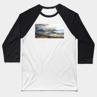 Cook Strait, New Zealand 1884 Nicholas Chevalier Baseball T-Shirt